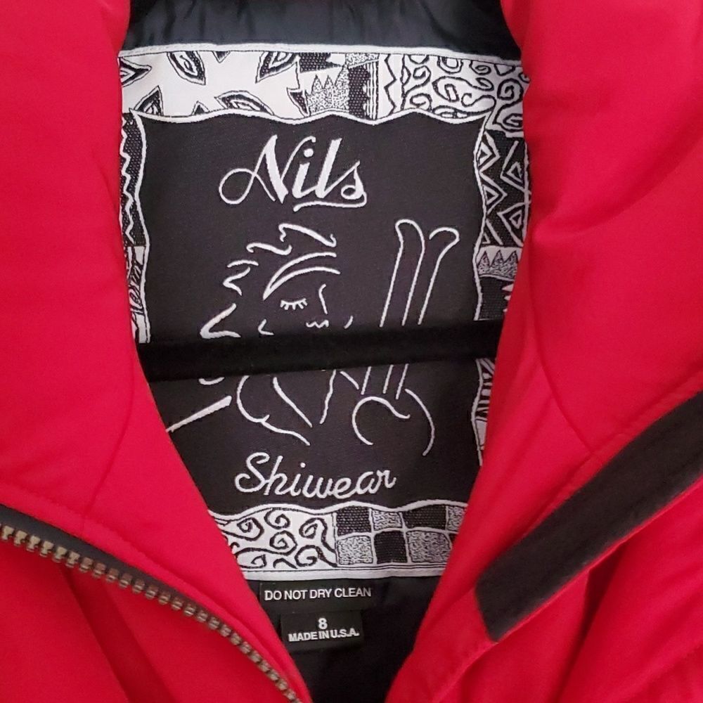 Nils Skiwear Red Coat - Picture 5 of 10